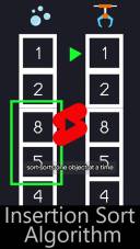 insertion sort algorithm